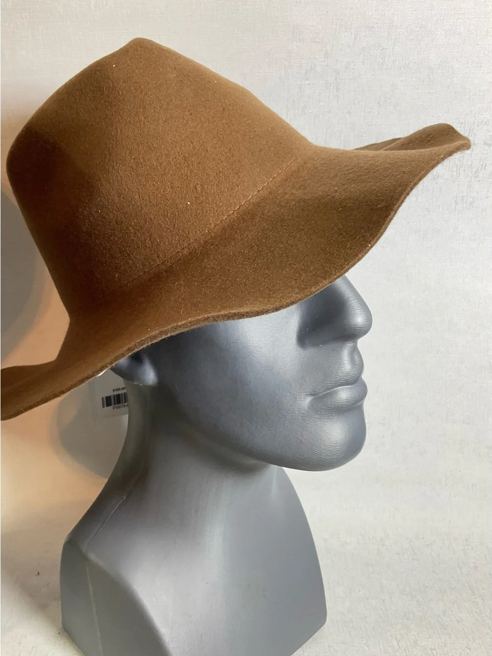 Australian Wool Brown Felt Wide-Brim Cowboy Hat